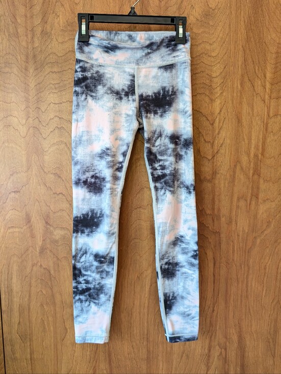 Athleta Other - Athleta Girl Chit Chat Leggings in Orchid Pink Ice Dye 8-10 M
